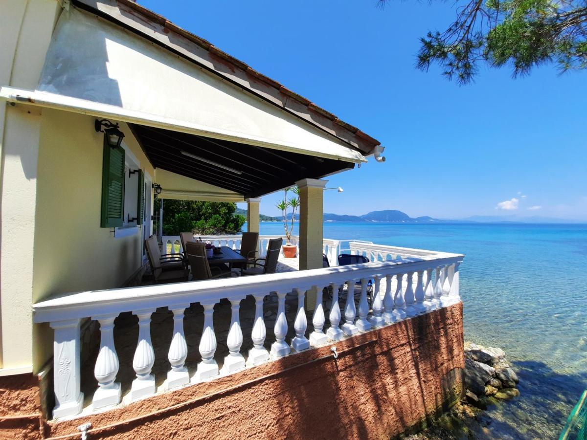 Blue Horizon Villa Mpoukaris Bagian luar foto