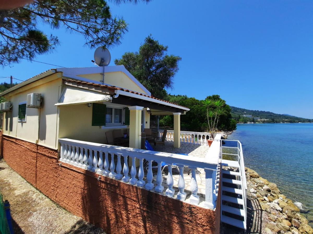 Blue Horizon Villa Mpoukaris Bagian luar foto